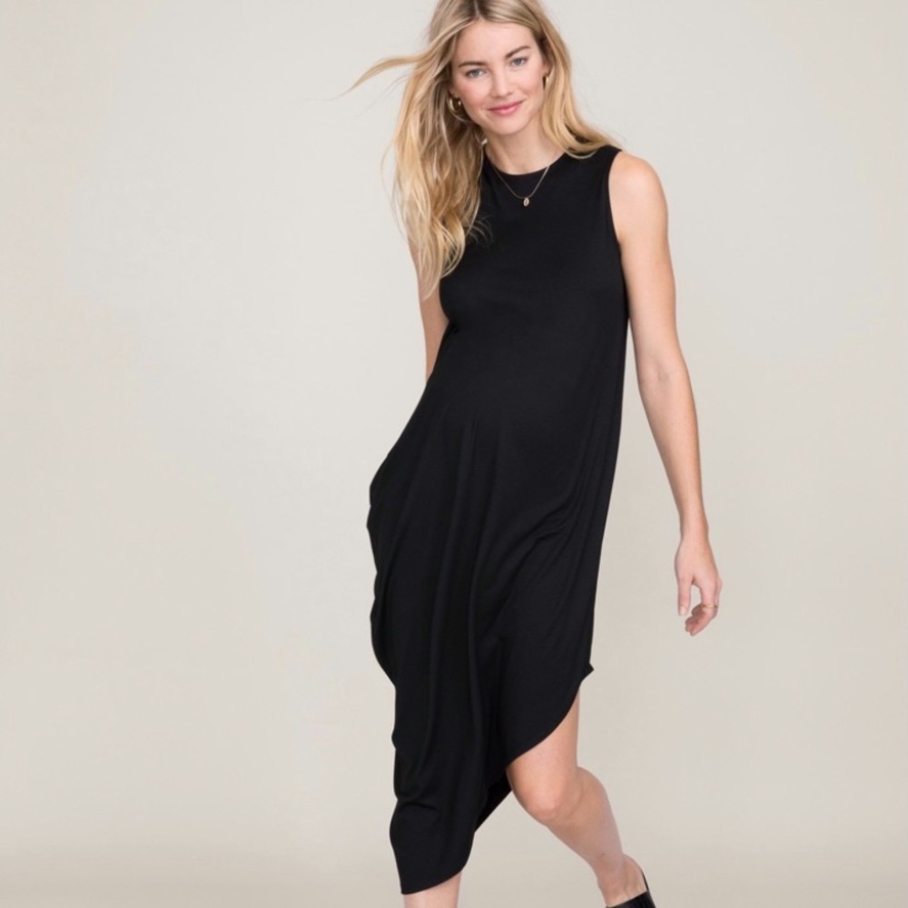 Hatch Highline Asymmetrical Dress size 2 maternity